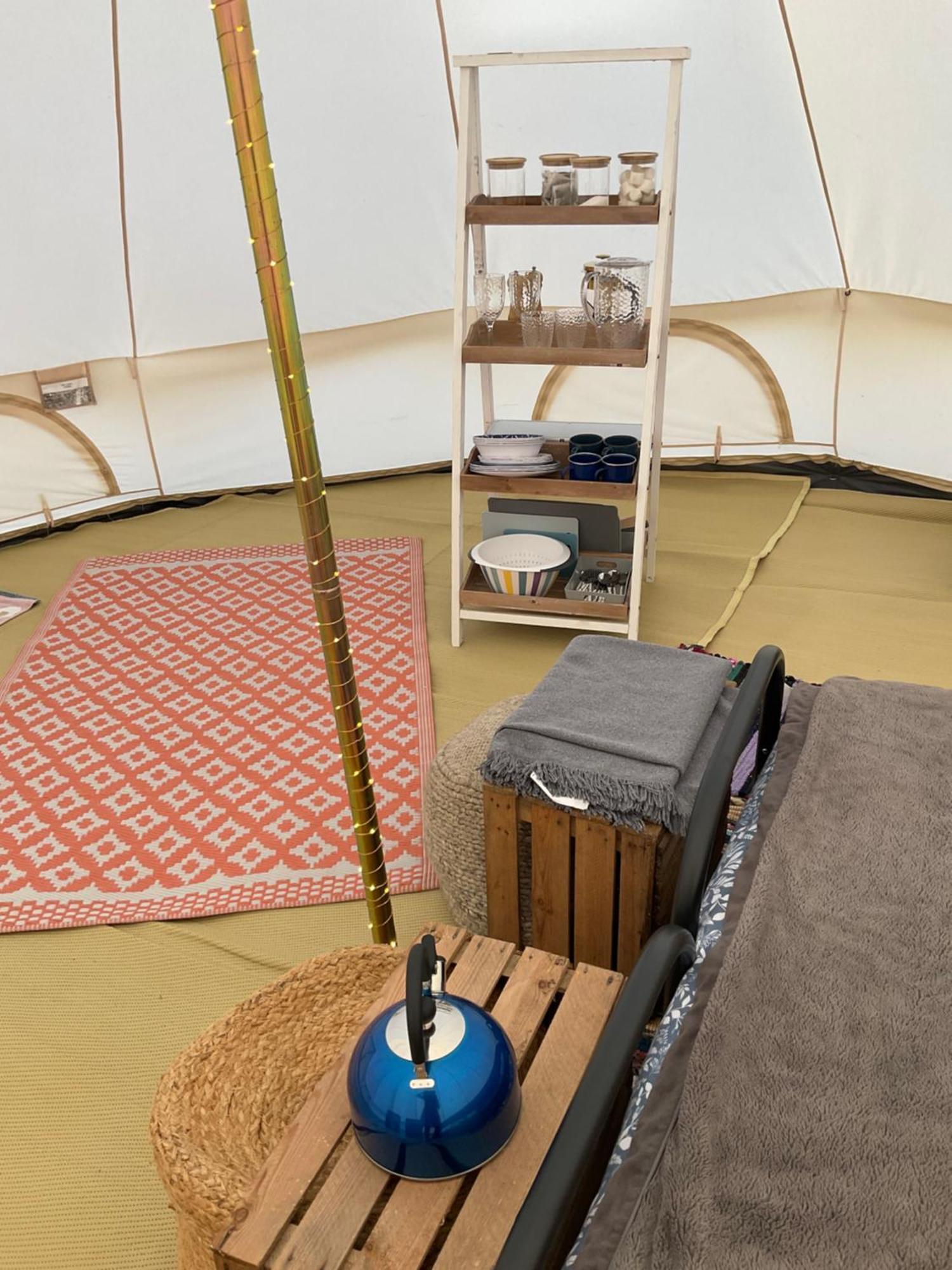 Glamping Meadow Bell Tent Stithians