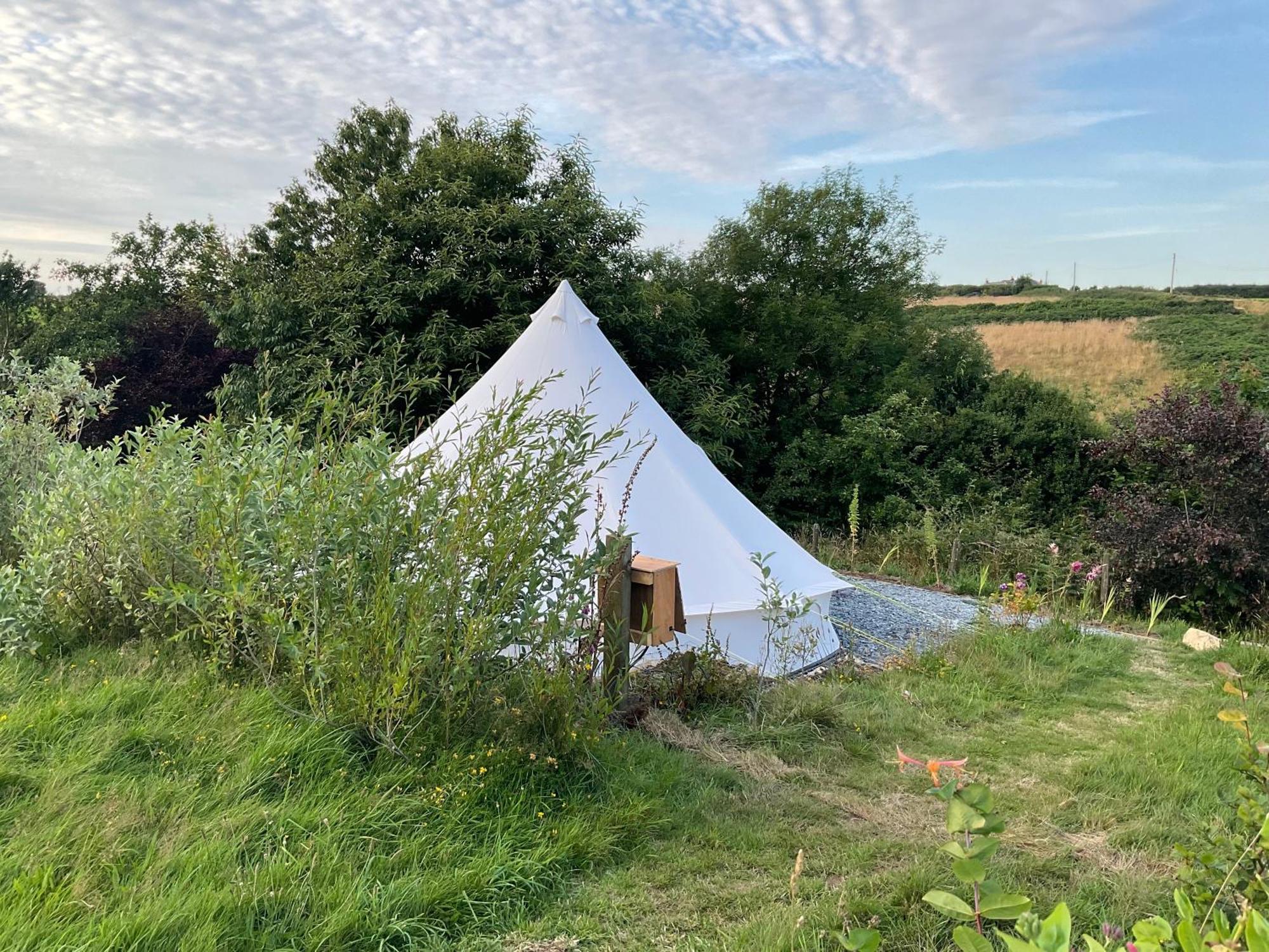 Glamping Meadow Bell Tent Stithians